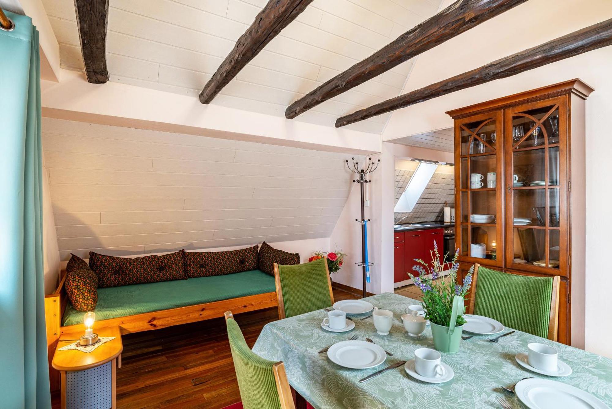 Ferienwohnung Blaues Haus Ubstadt-Weiher Exterior foto